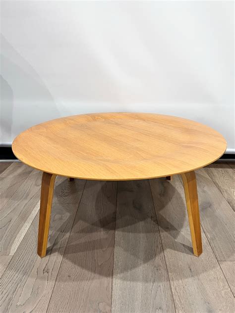 eames plywood coffee table.